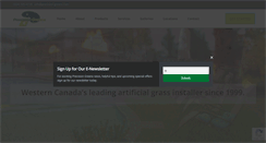 Desktop Screenshot of precision-greens.com